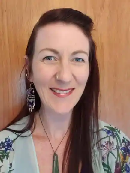 Hayley L'Huillier, Christchurch wedding celebrant, warmly present during a ceremony
